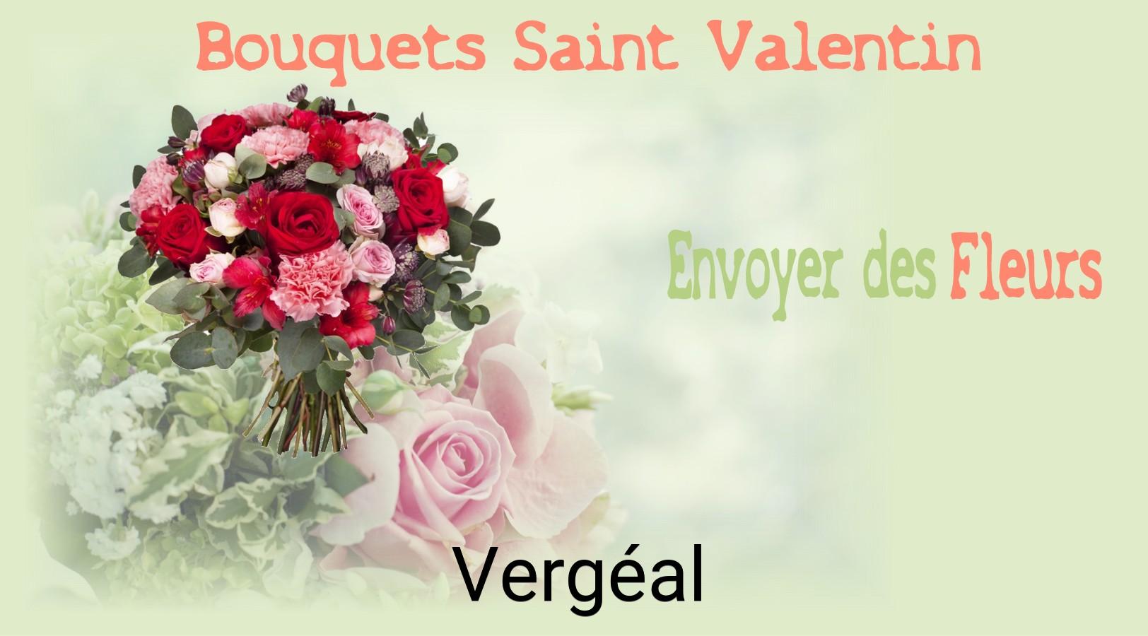 Roses de Saint-Valentin livrées à Vergéal